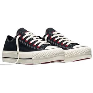 Converse Womens/Ladies Chuck Taylor Canvas Platform Shoes / Black